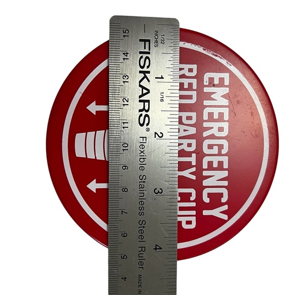 BigMouth Inc. Emergency Red Party Cup. - Picture 12 of 13